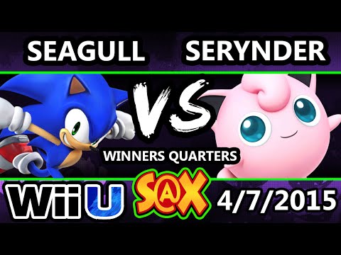 S@X - NS | Seagull (Sonic) Vs. Serynder (Jigglypuff) SSB4 Winners Quarters - Smash Wii U - Smash 4