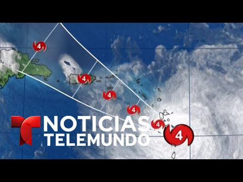 El huracán María cobra fuerza y se acerca a Puerto Rico | Noticiero | Noticias Telemundo