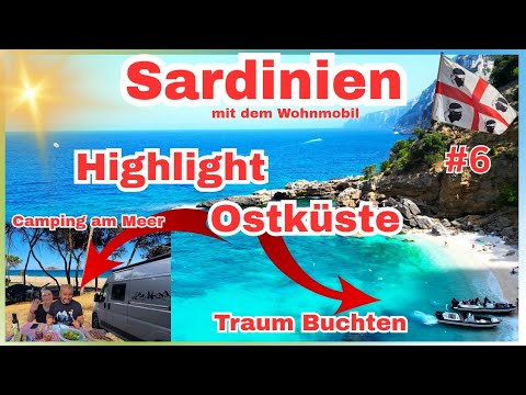 Overwhelming! Sardinia's east coast - dream bays and a perfect campsite right by the sea - #mega