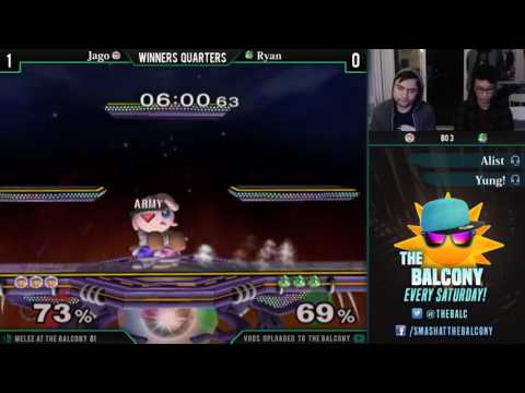 Melee @ the Balcony 81 - Winners Quarters ft. Jago (Ice Climbers) VS Ryan (Puff)