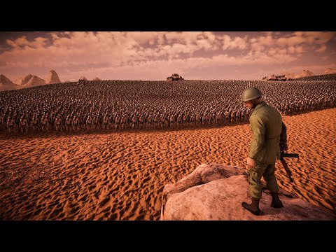 CAN 20.000 WW2 ARMY STOP 1 MILLION ZOMBIES | Ultimate Epic Battle Simulator 2 | UEBS 2