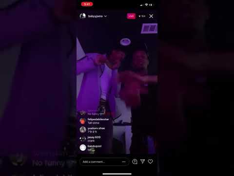 Babyyjamo plays unreleased music on Instagram live😱!