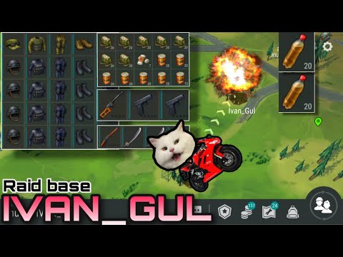 Raid base Ivan_Gul | RaidTime ปล้นกันเถอะ | LDOE | Last day on earth : Survival