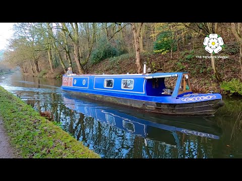 SOWERBY BRIDGE to HEBDEN BRIDGE | Canal Walk with Music (Vlog #43)