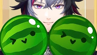 こんばんは - 【スイカゲーム】ダブルスイカに囚われた男【不破湊/にじさんじ 】