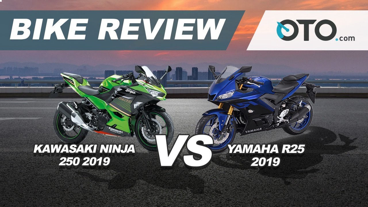 Kawasaki Ninja 250 2019 vs Yamaha R25 2018 | Bike Review | Pilih Yang Mana? | OTO.com
