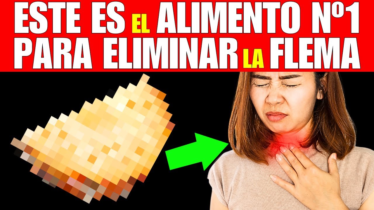ALIMENTO #1 para LIMPIAR el EXCESO de MOCO o FLEMA (CÓMO TOMARLO)