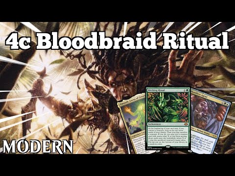 Fixing the Beanless Cascade Archetype! | 4c Bloodbraid Ritual | Modern | MTGO