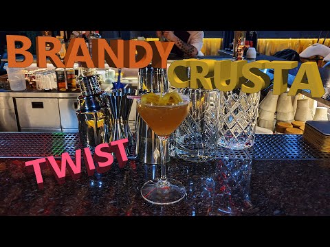 How to make BRANDY CRUSTA TWIST by Mr.Tolmach #GoPro