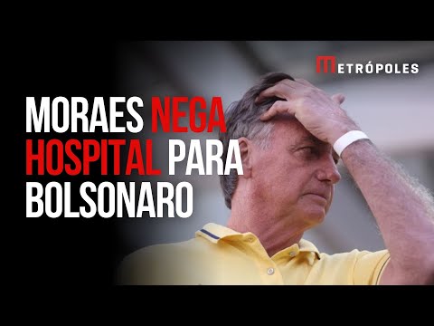 Após queda de Bolsonaro, Moraes nega nova ida a hospital e pede exames