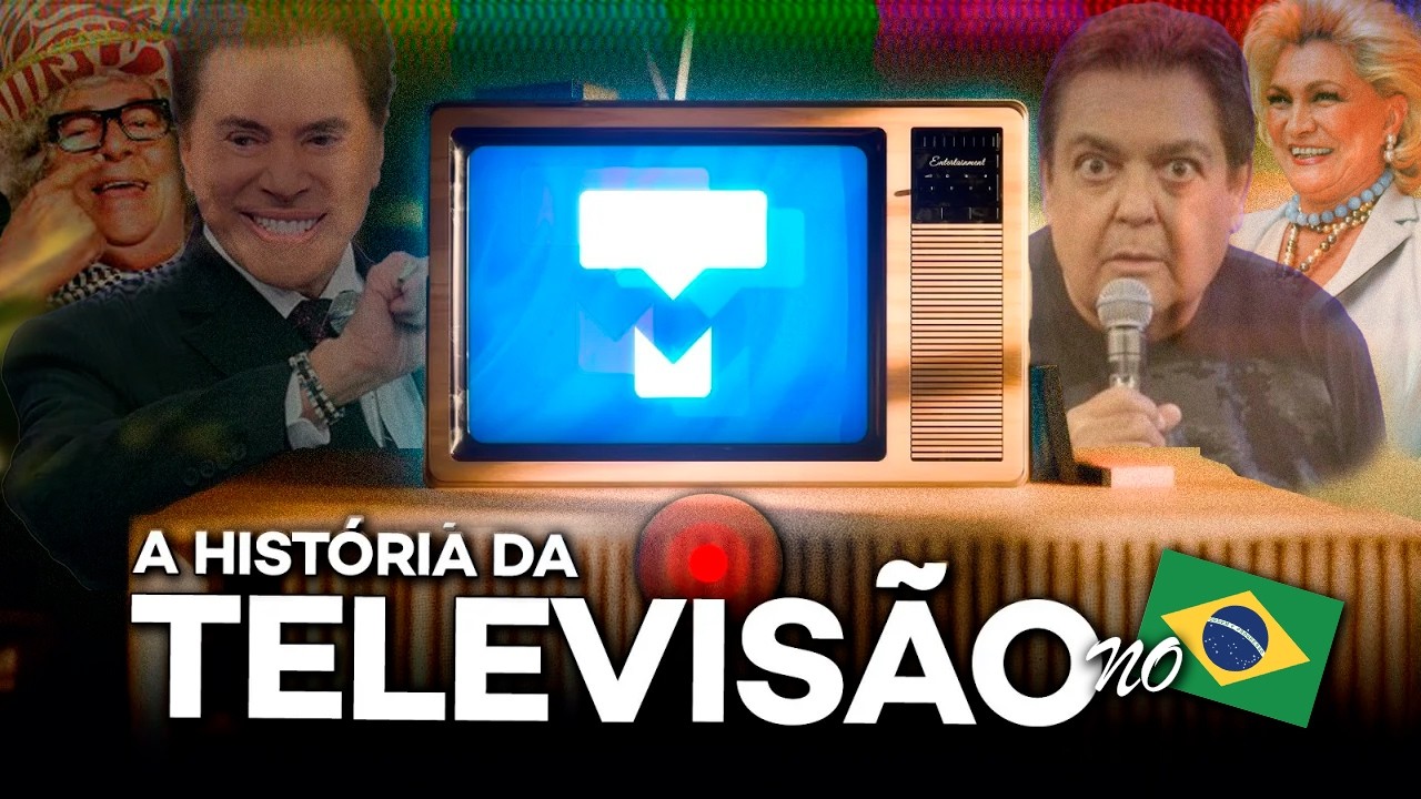 Do índio da TUPI ao 8K: A história da TELEVISÃO no Brasil!