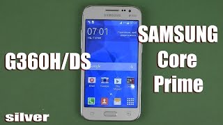 Samsung G360H Galaxy Core Prime Duos (Silver) - відео 4