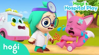 Ouch! Aww That Hurts!｜Hogi's Hospital Play｜Outdoor Boo Boo｜Kids Play｜Hogi Pinkfong