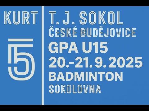 KURT 5 | GPA U15 České Budějovice | sobota 20.9.2025