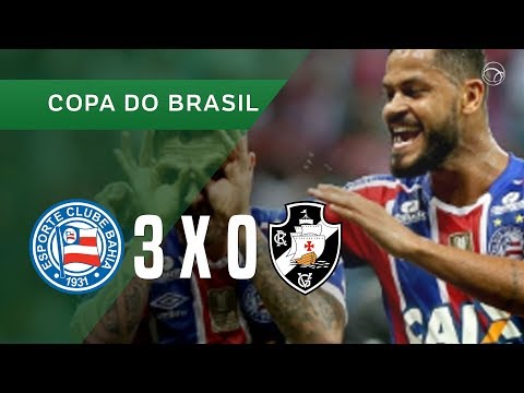 BAHIA 3 X 0 VASCO - 09/05 - COPA DO BRASIL 2018