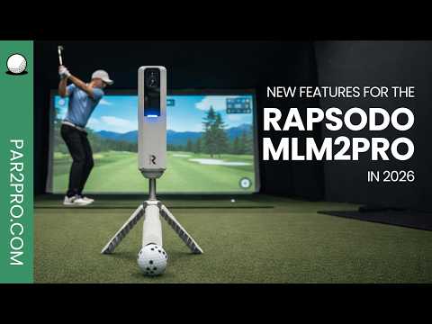 New Features for the Rapsodo MLM2Pro (PGA Show 2026) #shorts