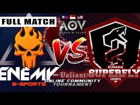 EnemyE-Sports Gods vs. ESF.MAYHEM - Round 1 - Full Match - AOV Online Community Match