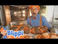 Blippi Visits The Bakery Educational Videos For Kids Learning Healthy Eating