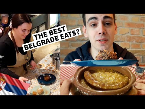 🇷🇸 BELGRADE Food Tour | PREBRANAC, KNEDLE & Kobasice! | Belgrade's BEST FOOD! | Belgrade Eats