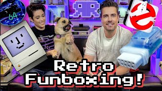 Electrifying Retro Funboxing! Feb 2021 | Ghostbusters, CBM, Atari, Macintosh, Amiga unboxing