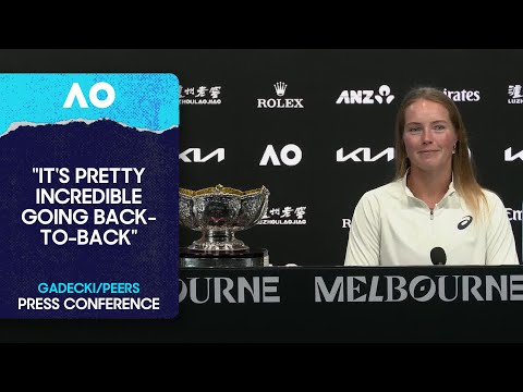 Gadecki/Peers Press Conference | Australian Open 2026 Final