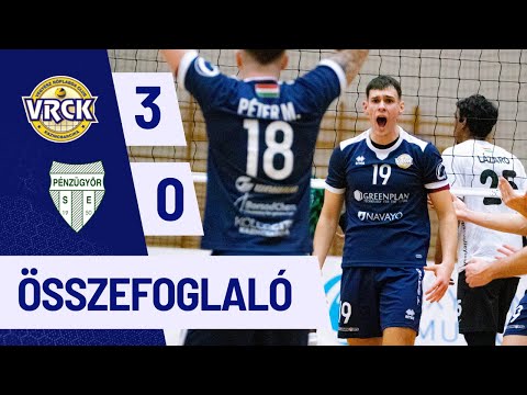 GreenPlan-VRCK - Pénzügyőr SE 3-0 * Extraliga * ÖSSZEFOGLALÓ