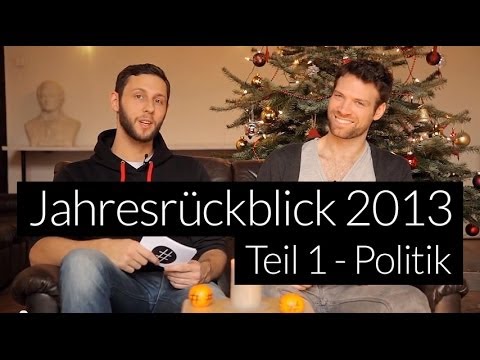 Jahresrückblick 2013 - Teil 1 | #snowden #stopwatchingus #merkelphone
