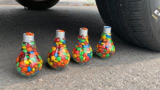 Experiment Car vs M&M, Coca Cola and Mentos & Soda, Giant Fanta, Mirinda in Underground | Test Ex