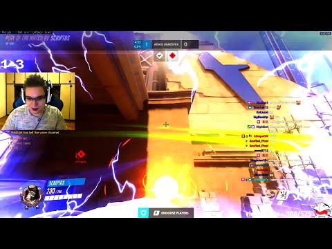 NECROS NANO GENJI GOD - 45 ELIMS! POTG! [ OVERWATCH SEASON 26 TOP 500 ]