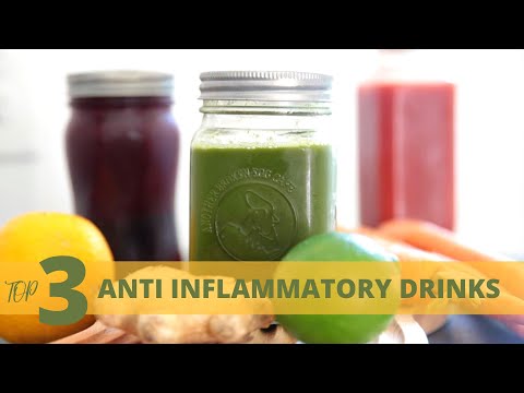 Top 3 Anti Inflammatory Juice Recipes | Reduce Inflammation