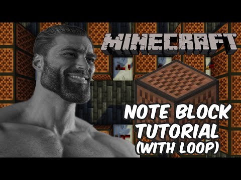 Gigachad Theme - Minecraft Note Block Tutorial