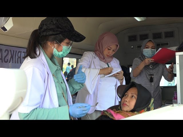 Masyarakat Antusias Ikut Pemeriksaan Gigi Gratis di Area HBKB Jakarta Selatan