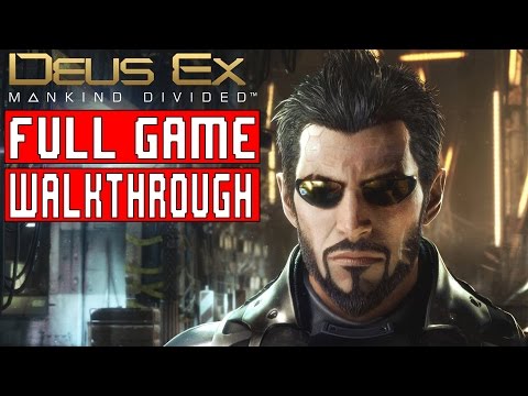 DEUS EX MANKIND DIVIDED Gameplay Walkthrough Part 1 FULL GAME (HD 1080p) - No Commentary