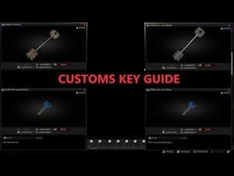 Best Customs Keys Guide in Escape From Tarkov- EFT