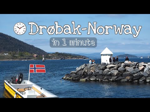 Visit Drøbak  Norway in 1 minutes