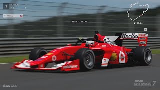 Gran Turismo 7 SF19 Super Formula Honda Nurburgring Gameplay