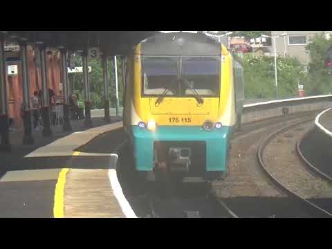 Arriva Trains Wales 175 115 Arrives at Llandudno Junction