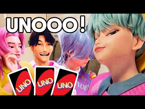 SAJA BOYS play UNO... (Voiceover Skit) K-Pop Demon Hunters