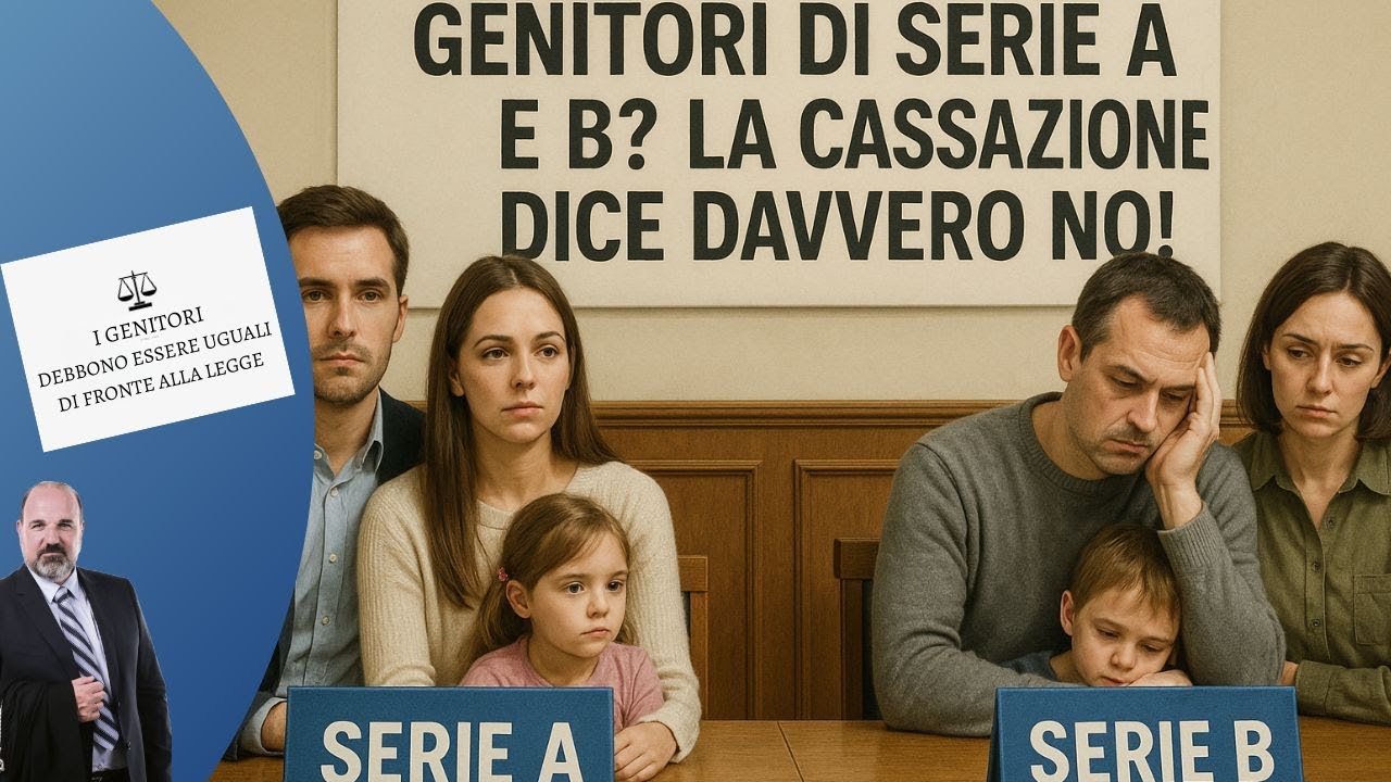Genitori di serie A e di serie B: la Cassazione dice NO!