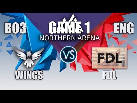 WINGS VS FDL | Northern Arena | BO3 | ENG CAST | GAME 1