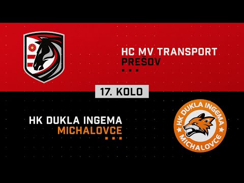 17.kolo HC MV Transport Prešov - HK Dukla INGEMA Michalovce HIGHLIGHTS