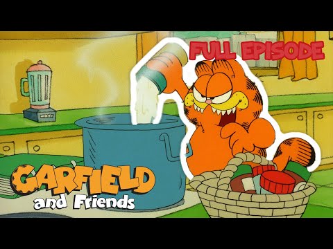 A House Filled With Yogurt | Funny Cartoon for Kids | FULL Episode | Garfield and Friends