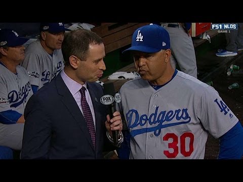 LAD@WSH Gm1: Roberts discusses Turner, Kershaw