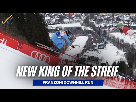 Franzoni's Epic Winning Run on the Streif | FIS Alpine