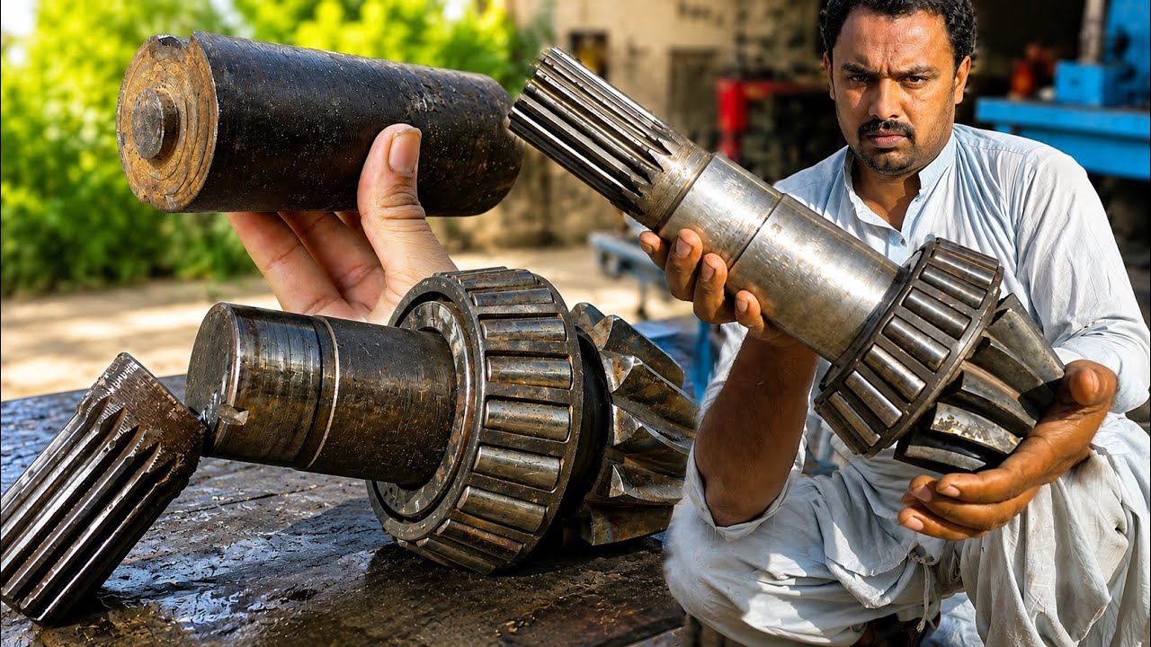 He Brought This Broken Caterpillar Pinion Back to Life! 🔥 | Complete Repair