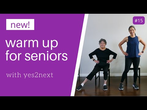 NEW! Warm Up for Seniors, Beginner Exercisers