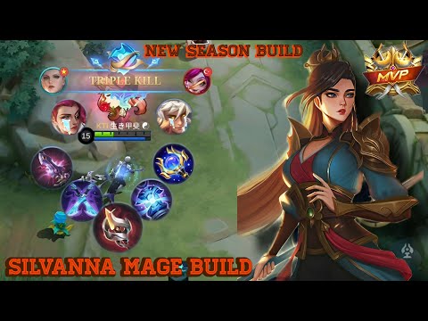 OFFLANE SILVANNA DESTROYING META HEROES!! | SILVANNA NEW SEASON NEW BUILD | Silvanna Gameplay | MLBB