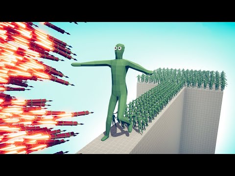CAN 100x ZOMBIE + GIANT CROSS THE BRIDGE? - TABS | Totally Accurate Battle Simulator