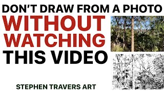Photos Have a Hidden Trap When We Draw!