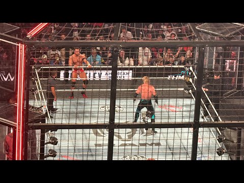 LA Knight Enters Elimination Chamber - WWE Elimination Chamber 2/28/26